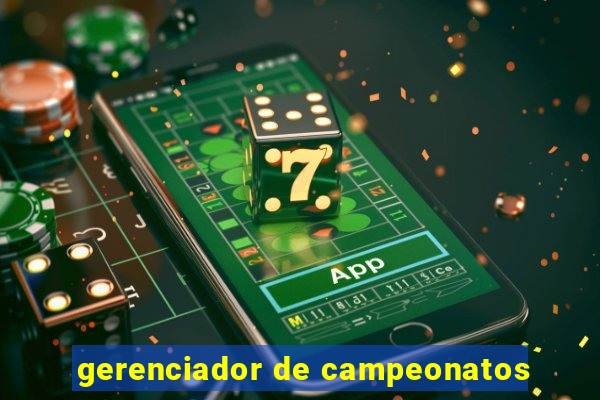 gerenciador de campeonatos